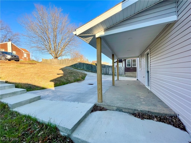 view of patio / terrace