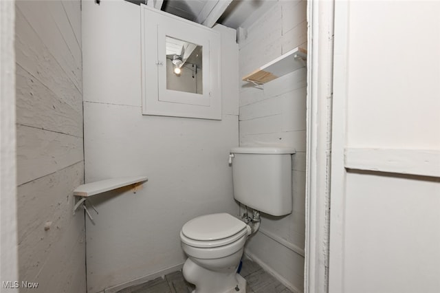 bathroom with toilet