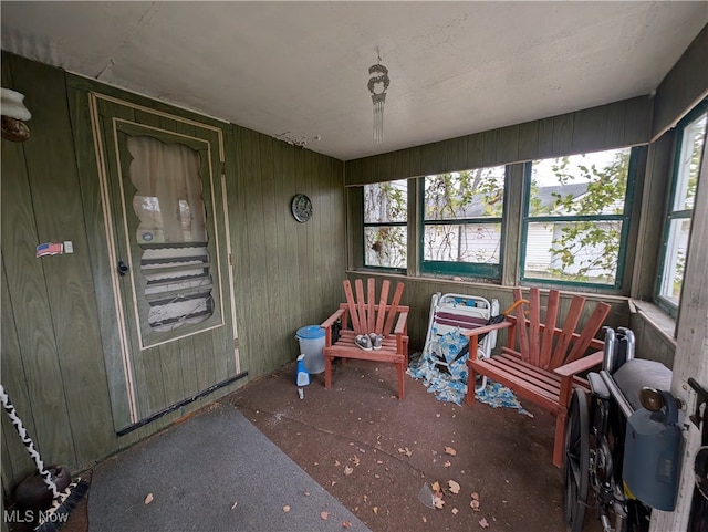 sunroom featuring plenty of natural light