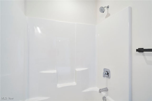 full bathroom with  shower combination
