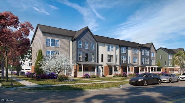 view of property featuring a residential view