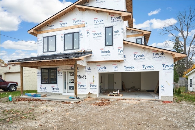 view of property under construction