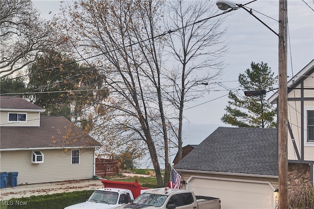 view of home's exterior featuring a wall mounted AC