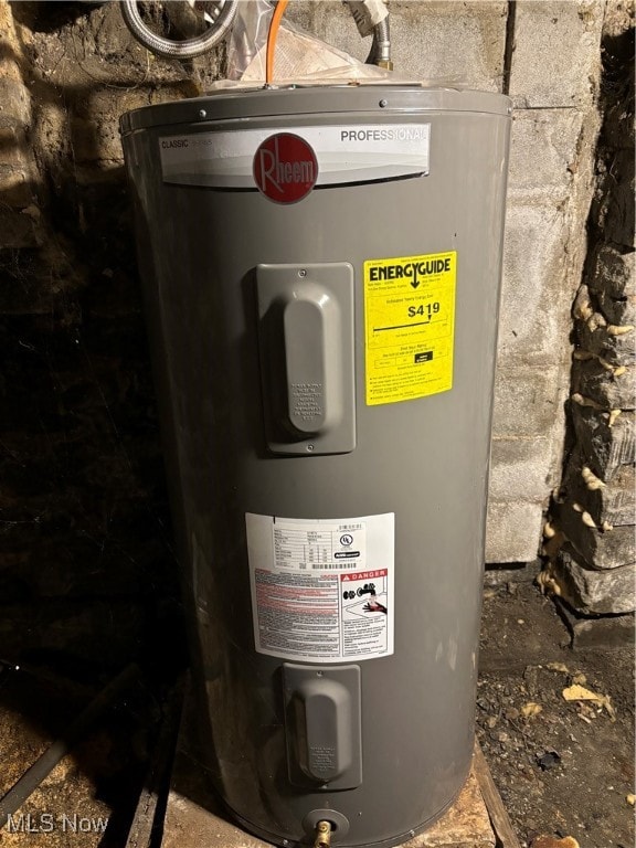 utilities with electric water heater