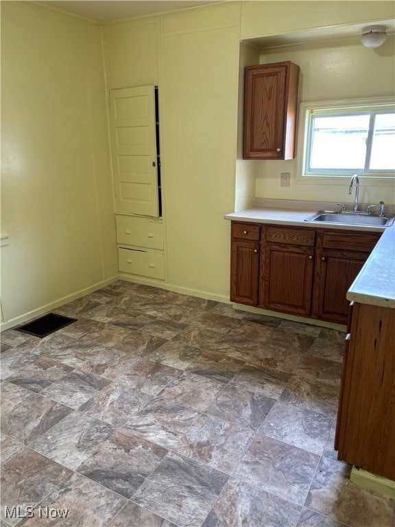 kitchen featuring sink