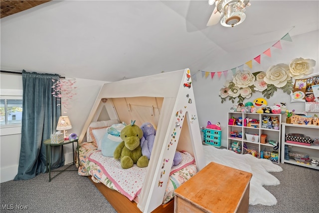 bedroom with carpet floors