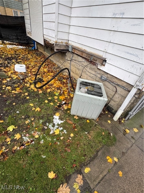 exterior details featuring central air condition unit