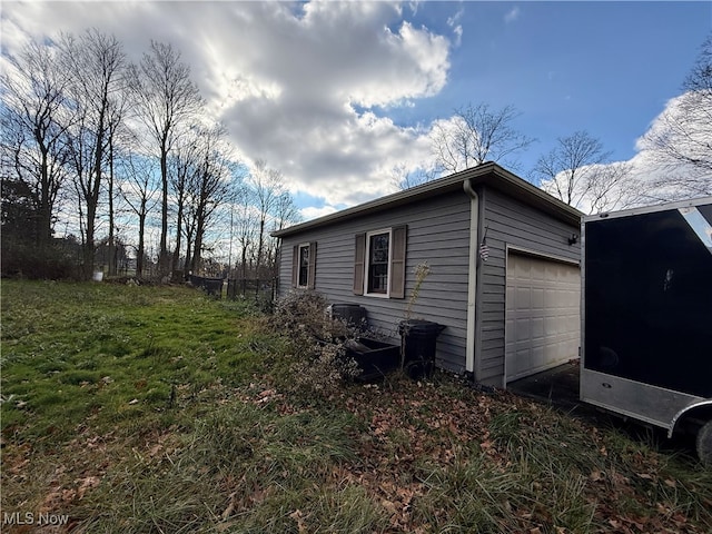 view of side of home