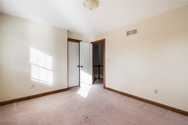 interior space with light carpet