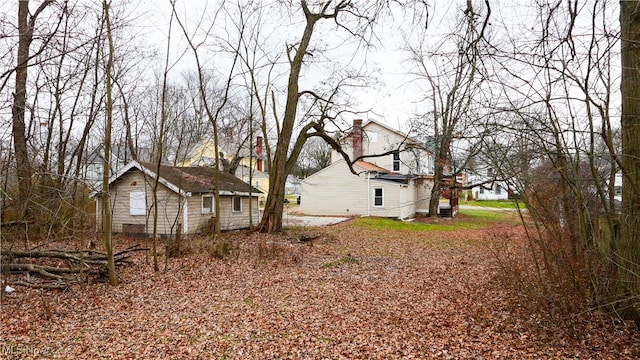 view of home's exterior