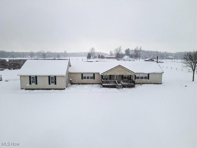 view of front of house