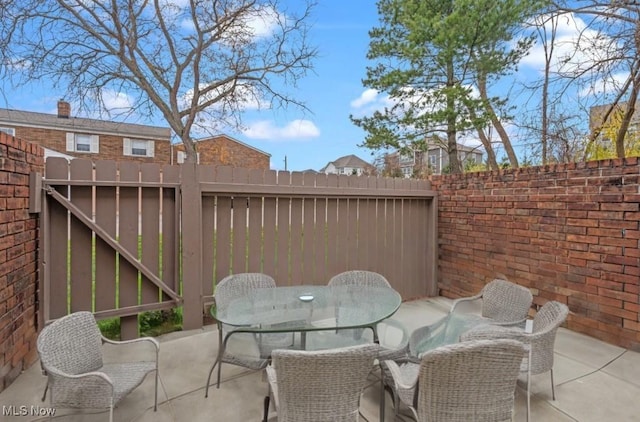 view of patio / terrace