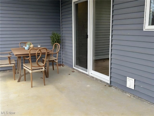 view of patio