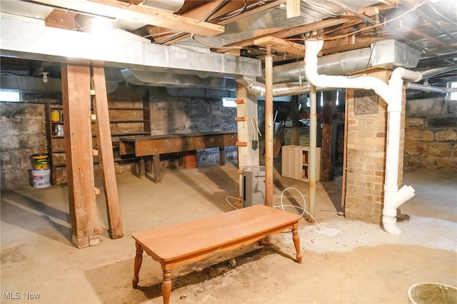4101 Canfield Rd, Canfield, OH 44406 - view of unfinished below grade area