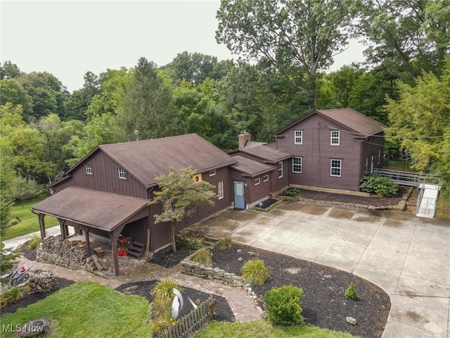 4101 Canfield Rd, Canfield, OH 44406 - view of subject property with a forest