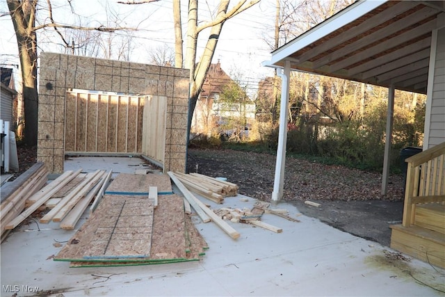 view of patio