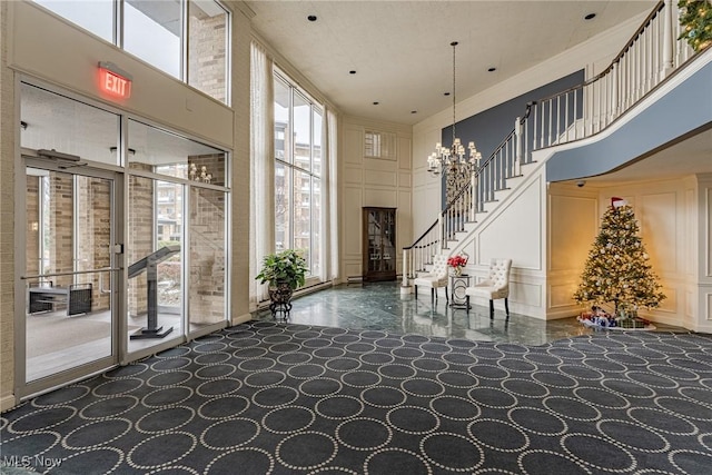 view of community lobby