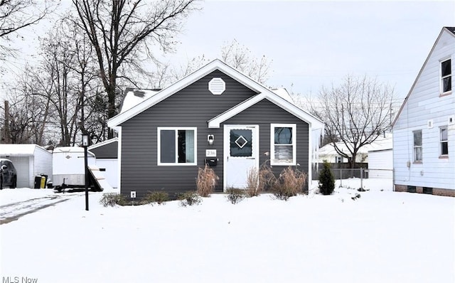 view of front of house