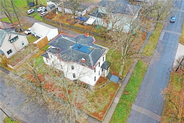 view of subject property