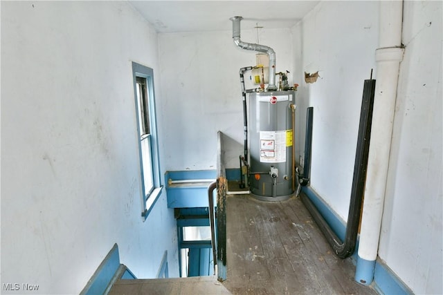 utilities featuring gas water heater