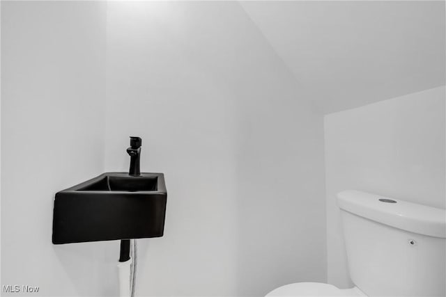 bathroom with toilet