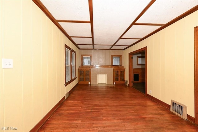 interior space featuring hardwood / wood-style floors