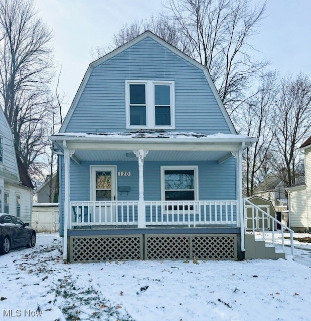 view of front of house