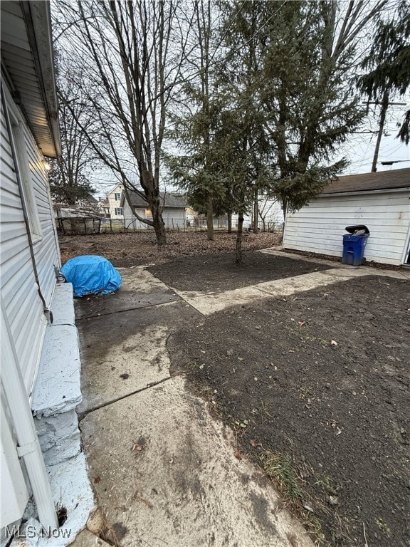 view of yard