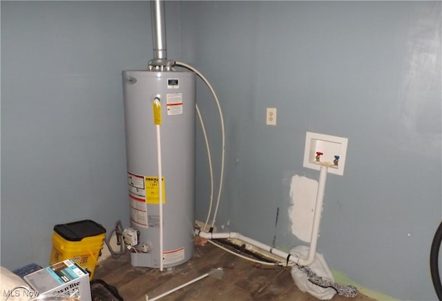 utilities featuring water heater