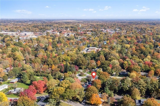 aerial view