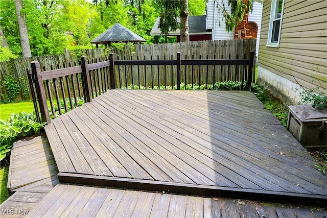 view of deck