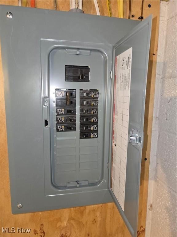 utilities with electric panel