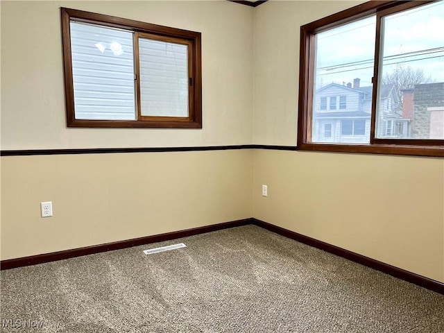 empty room with carpet