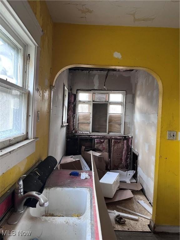 miscellaneous room featuring sink