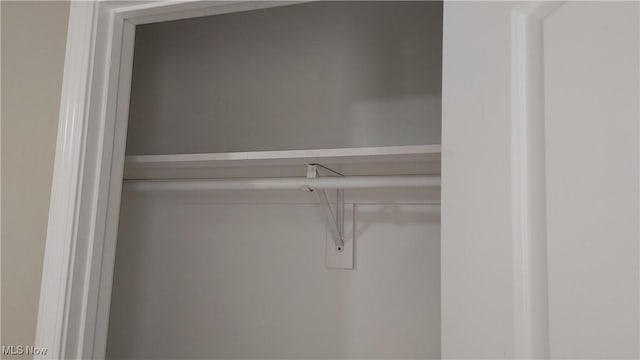 view of closet