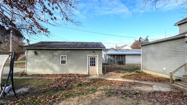 view of side of home