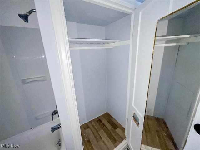 view of closet