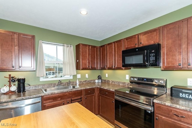 kitchen featuring sink and stainless steel appliances