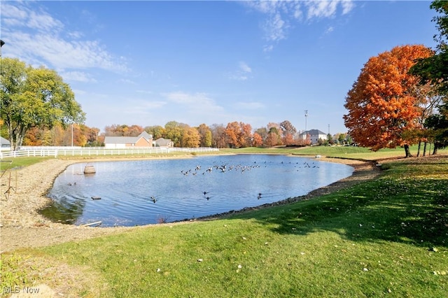 property view of water