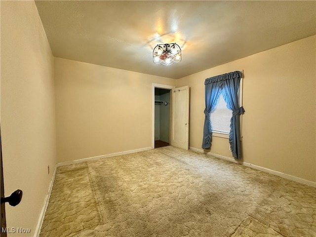 unfurnished bedroom featuring carpet flooring