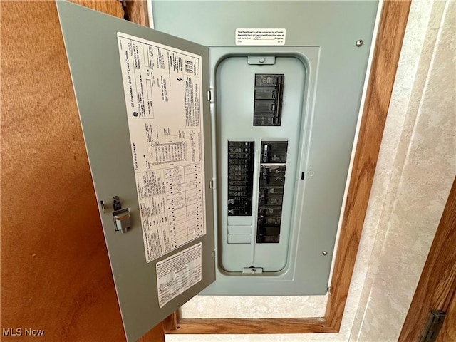 utilities with electric panel