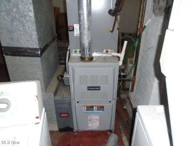 view of utility room