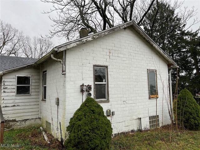 view of side of home