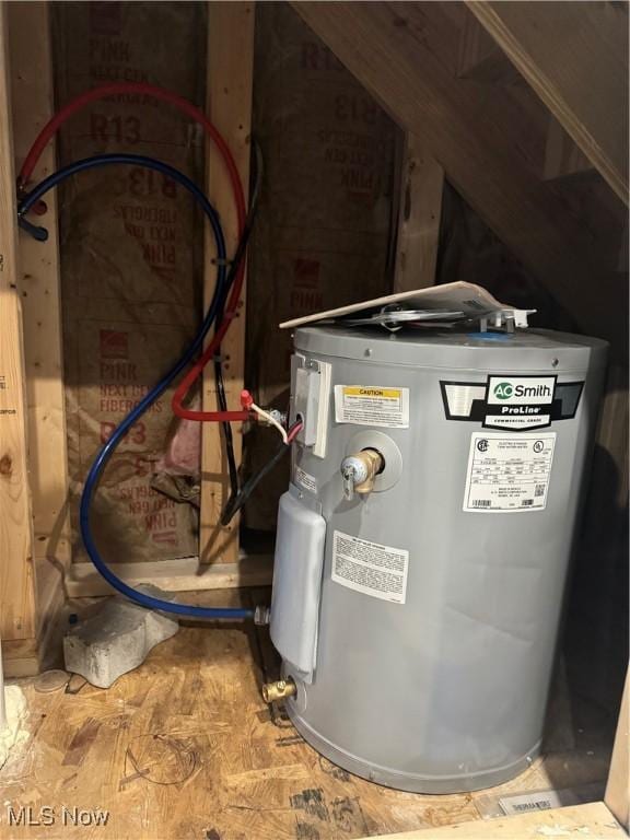 utilities with water heater