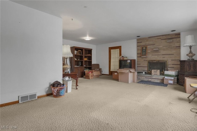 1956 Bluff Ave, Columbus, OH 43212 - living area featuring carpet and baseboards