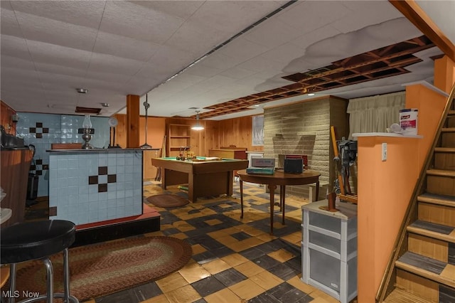 1956 Bluff Ave, Columbus, OH 43212 - interior space featuring billiards table