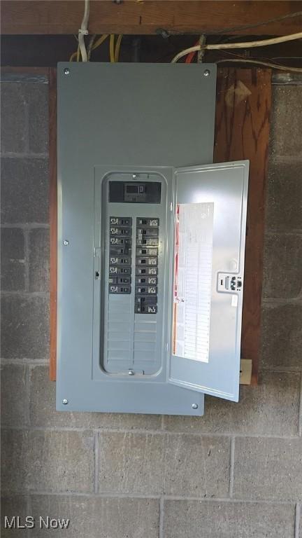 utilities with electric panel