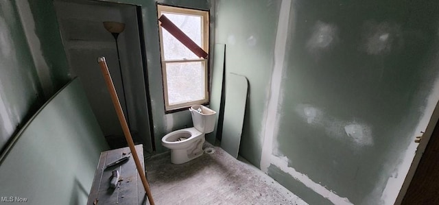 bathroom with toilet