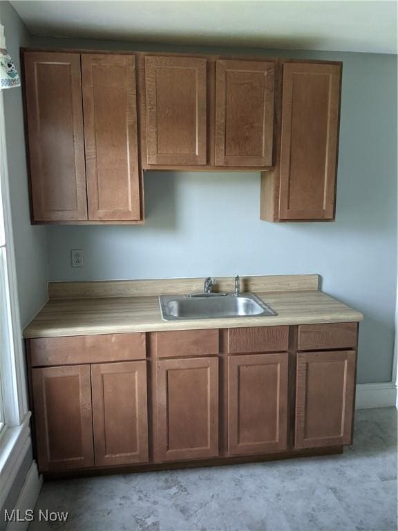 kitchen featuring sink