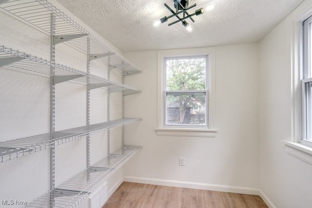 interior space featuring light hardwood / wood-style flooring